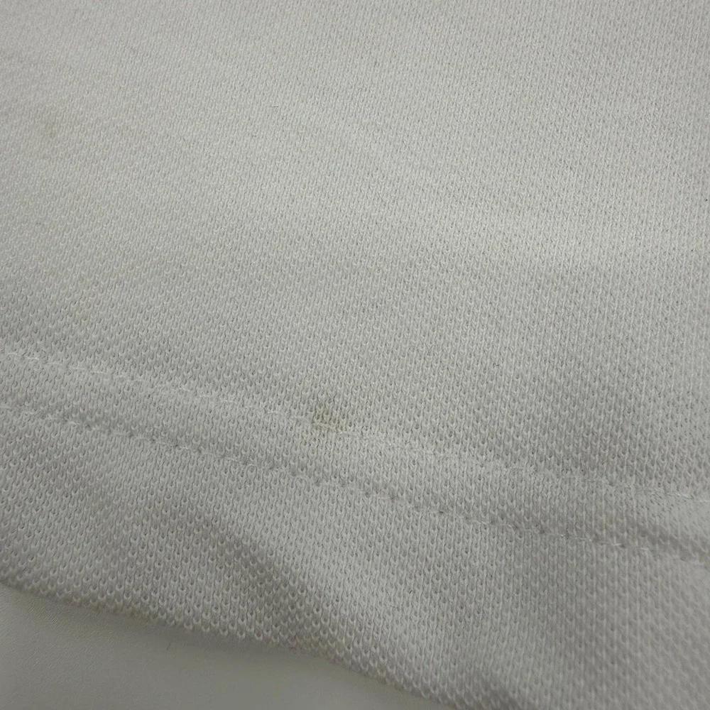 TRUE RELIGION NEW Small Polo Shirt White Graphic Logo Crafted With Pride Y2K